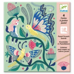 Djeco - Fantasy Garden Scratch Cards -Children Toys Shop image 12251.1601985104