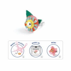 Djeco - Artistic Plastic - Ring Collection -Children Toys Shop image 37722.1631305554