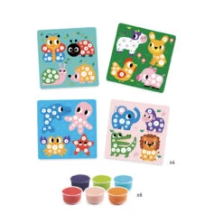 Djeco - Dough Circles Modelling Dough 6 Djeco - Dough Circles Modelling Dough -Children Toys Shop image 40871.1601984527