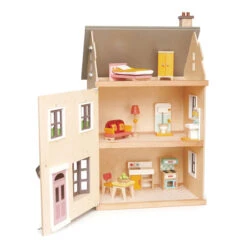 Tender Leaf Toys - Foxtail Villa Doll House With Furniture -Children Toys Shop image 42083.1661612130