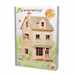 Tender Leaf Toys - Foxtail Villa Doll House With Furniture -Children Toys Shop image 44132.1661612130