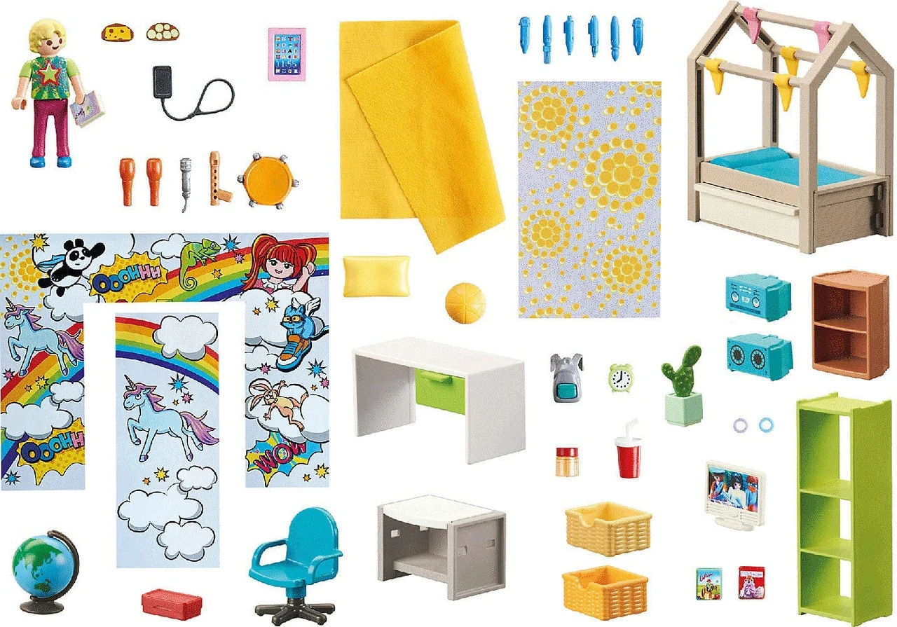 Playmobil City Life - Deluxe Teenager's Room 70988 3 Playmobil City Life - Deluxe Teenager's Room 70988 - Image 3