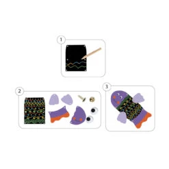 Djeco- The Funny Animals Scratch Cards -Children Toys Shop image 60875.1601813046