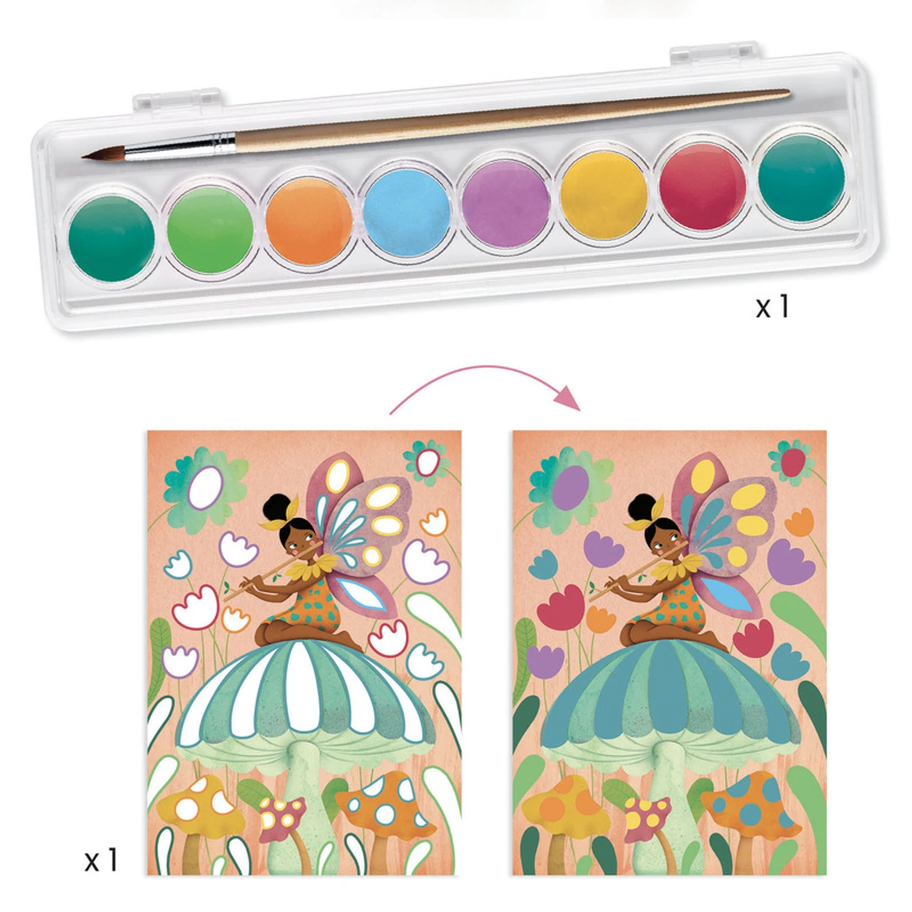 Djeco - The Fairy Multi Craft Set 4 Djeco - The Fairy Multi Craft Set - Image 4