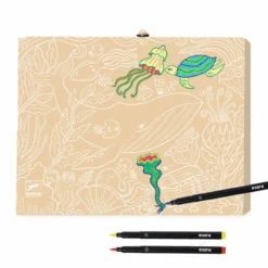Djeco - First Brushes Pen Box -Children Toys Shop image 96697.1661545114
