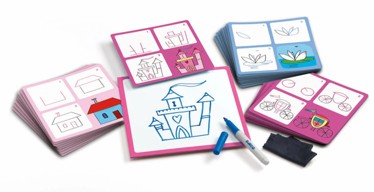 Djeco Josephine & Co Step By Step Drawing 2 Djeco Josephine & Co Step By Step Drawing - Image 2