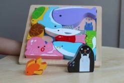 Kiddie Connect - Sea Creatures Chunky Puzzle -Children Toys Shop kc5112c 2 17833.1600289450