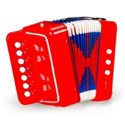 Accordion - 14 Tone - Red