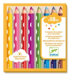 Djeco - 8 Colour Pencils Little Ones