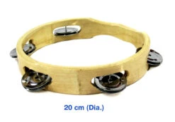 Fun Factory - Wooden Tambourine 20cm
