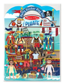 Melissa & Doug Melissa And Doug - Pirate Reusable Puffy Sticker Playset