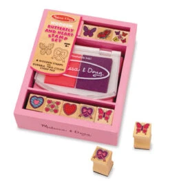 Melissa & Doug Butterfly And Hearts Stamp Set