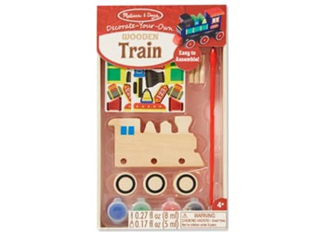 Melissa & Doug - Created By Me! Wooden Train 1 Melissa & Doug - Created By Me! Wooden Train