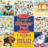 Melissa & Doug Reusable Sticker Pad - Adventure
