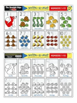 Melissa & Doug - Write-A-Mat - Numbers 1 -10