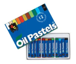 Educational Colours - Oil Pastels (12 Pack) 9 X 60mm