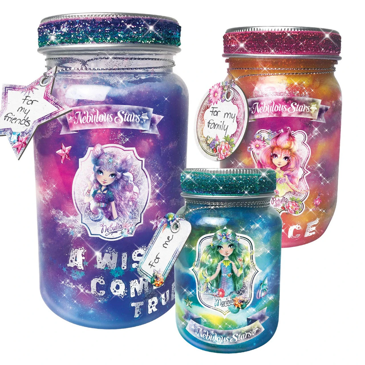 Nebulous Stars - Galaxy Wish Jars 2 Nebulous Stars - Galaxy Wish Jars - Image 2