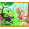 Djeco The 3 Little Pigs Silhouette Puzzle 24pce