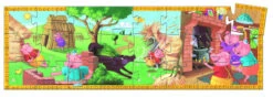 Djeco The 3 Little Pigs Silhouette Puzzle 24pce