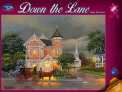 Holdson 1000pc - Down The Lane - Rainy Afternoon Puzzle