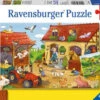 Ravensburger 2x12pc - Working On The Farm Puzzle