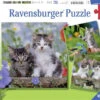 Ravensburger 3x49pc - Kittens Puzzle