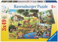 Ravensburger 3x49pc - Forest Zoo & Pets Puzzle 6 Ravensburger 3x49pc - Forest Zoo & Pets Puzzle -Children Toys Shop rb09265 9 s940 30898.1600288549