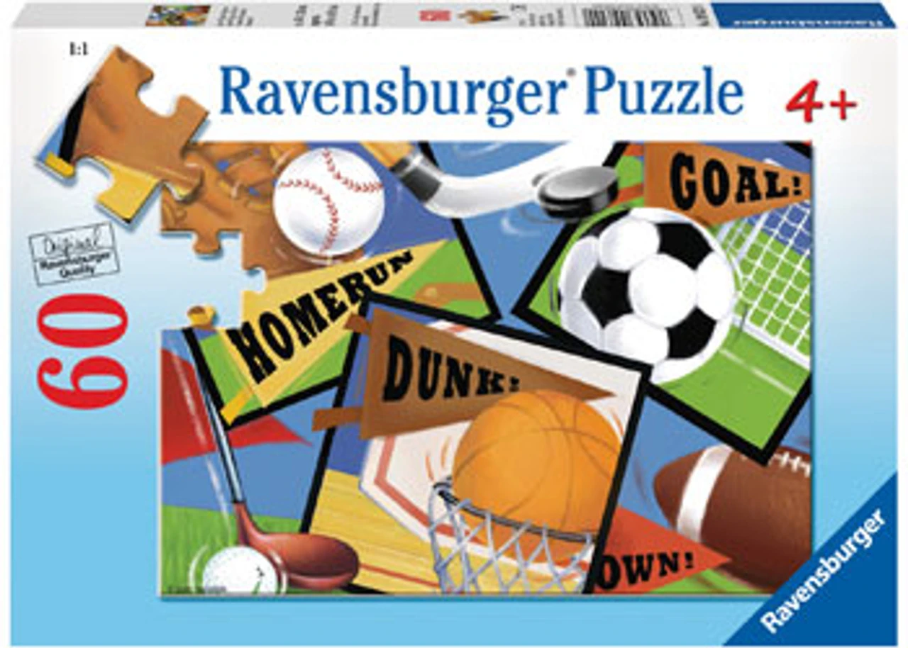 Ravensburger 60pc - Sports! Sports! Sports! Puzzle 1 Ravensburger 60pc - Sports! Sports! Sports! Puzzle