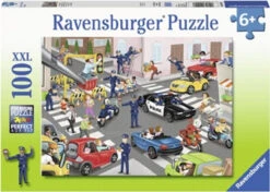 Ravensburger 100pc - Police On Patrol Puzzle