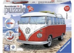 Ravensburger 162pc - VW Kombi Bus 3D Model Puzzle -Children Toys Shop rb12516 6 19224.1600289521