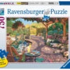 Ravensburger 750pc - Cosy Backyard Bliss Large Format Puzzle