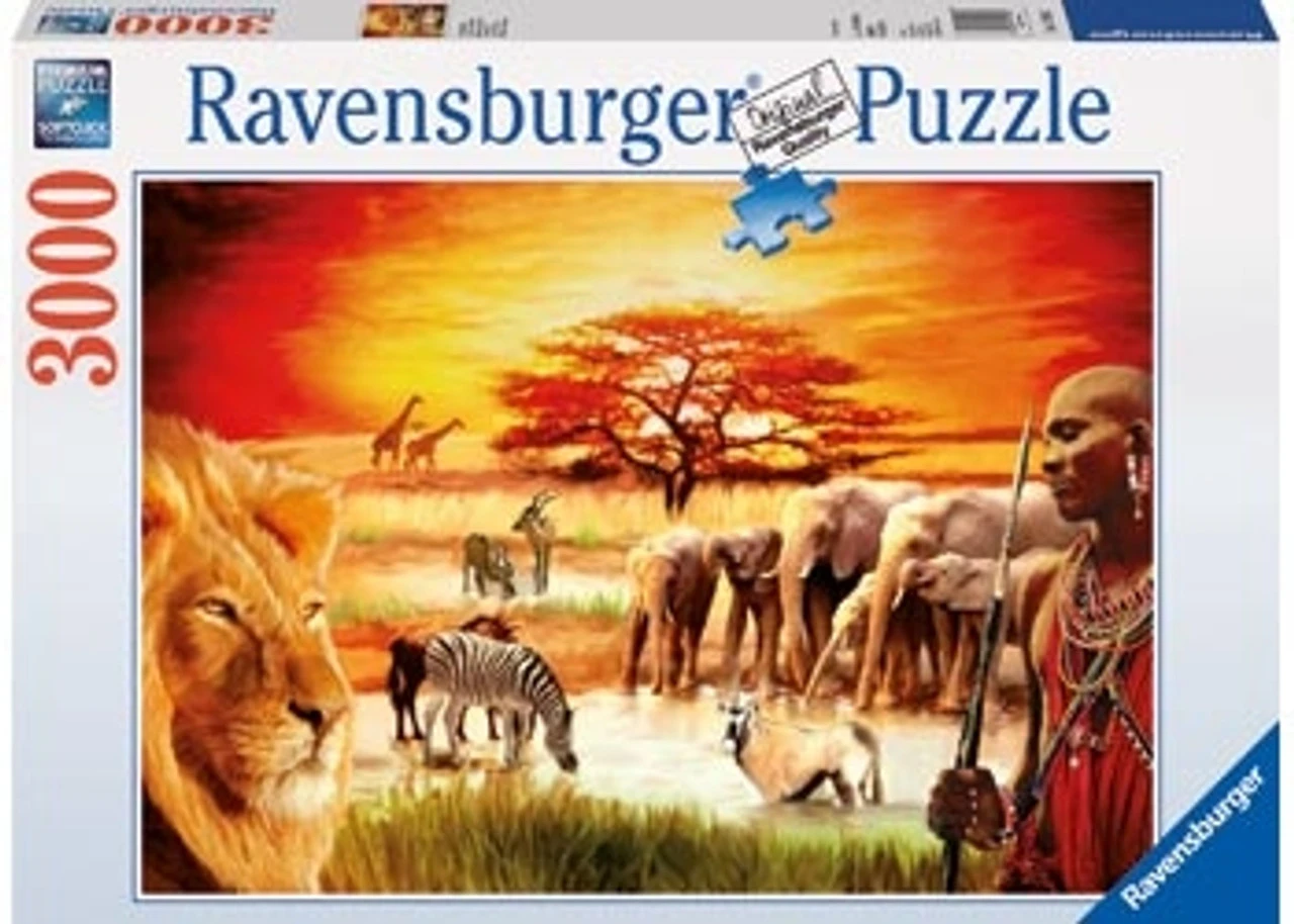 Ravensburger 3000pc - Proud Maasai Puzzle 2 Ravensburger 3000pc - Proud Maasai Puzzle - Image 2