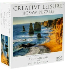Creative Leisure 1000pc Puzzle - Razorback Twelve Apostles, Victoria - Philip Johnson Puzzle