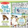 Melissa & Doug Seek & Find Sticker Pad - Animal
