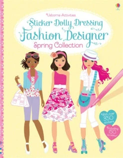 Usborne - Sticker Dolly Dressing - Fashion Designer Spring Collection