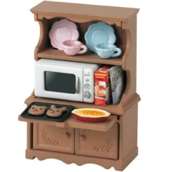 Sylvanian Families - Cupboard With Microwave Oven