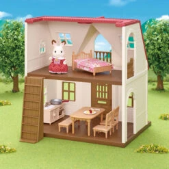 Sylvanian Families - Red Roof Cosy Cottage Starter Home 5303 -Children Toys Shop sf5303 70134.1600289795