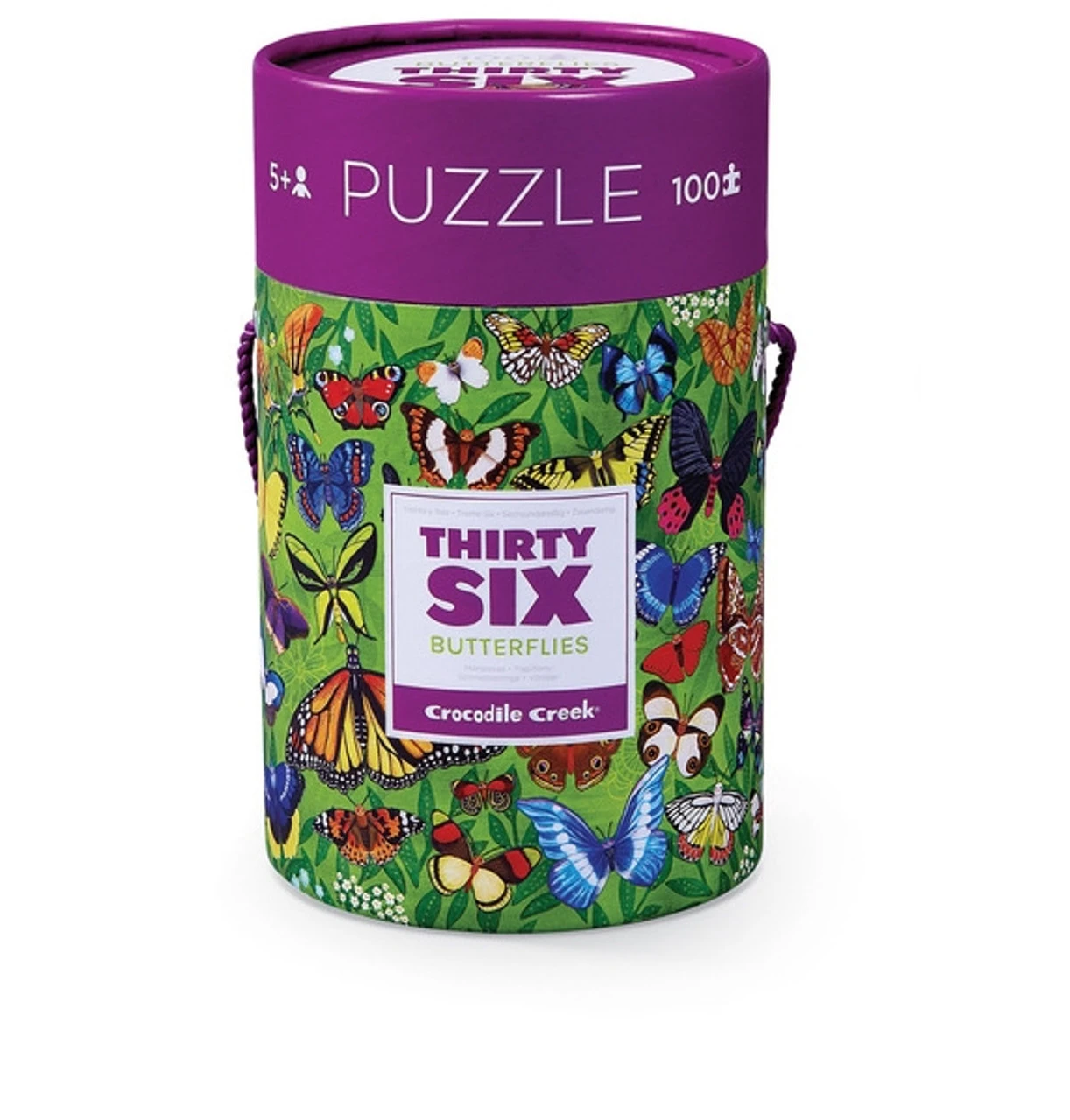 Crocodile Creek 100pc - Thirty Six Butterflies Puzzle 1 Crocodile Creek 100pc - Thirty Six Butterflies Puzzle
