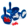 Educational Colours - Paint Stampers Transport Set Of 6