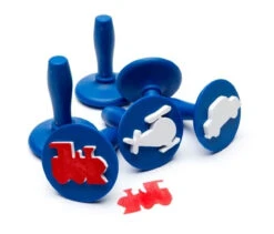 Educational Colours - Paint Stampers Transport Set Of 6
