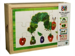 The Very Hungry Caterpillar 4 In 1 Wooden Puzzle
