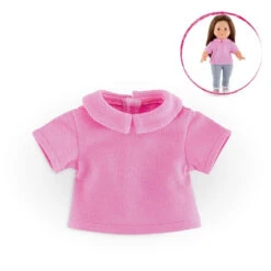 Corolle - Ma Corolle - Rose Pink Polo Shirt 36cm