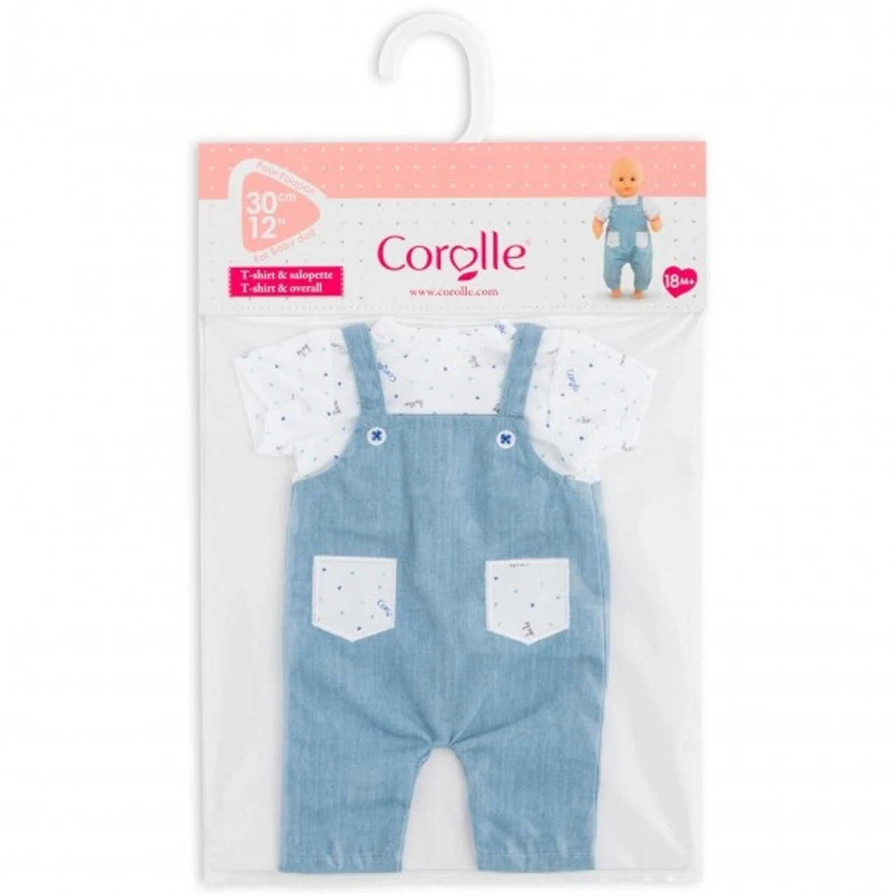 Corolle Mon Premier - T-shirt And Overalls (30cm) 2 Corolle Mon Premier - T-shirt And Overalls (30cm) - Image 2