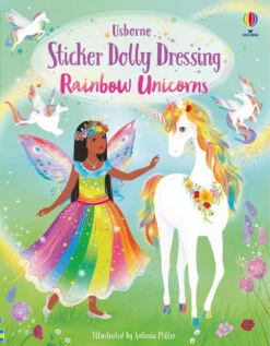 Usborne - Sticker Dolly Dressing - Rainbow Unicorns
